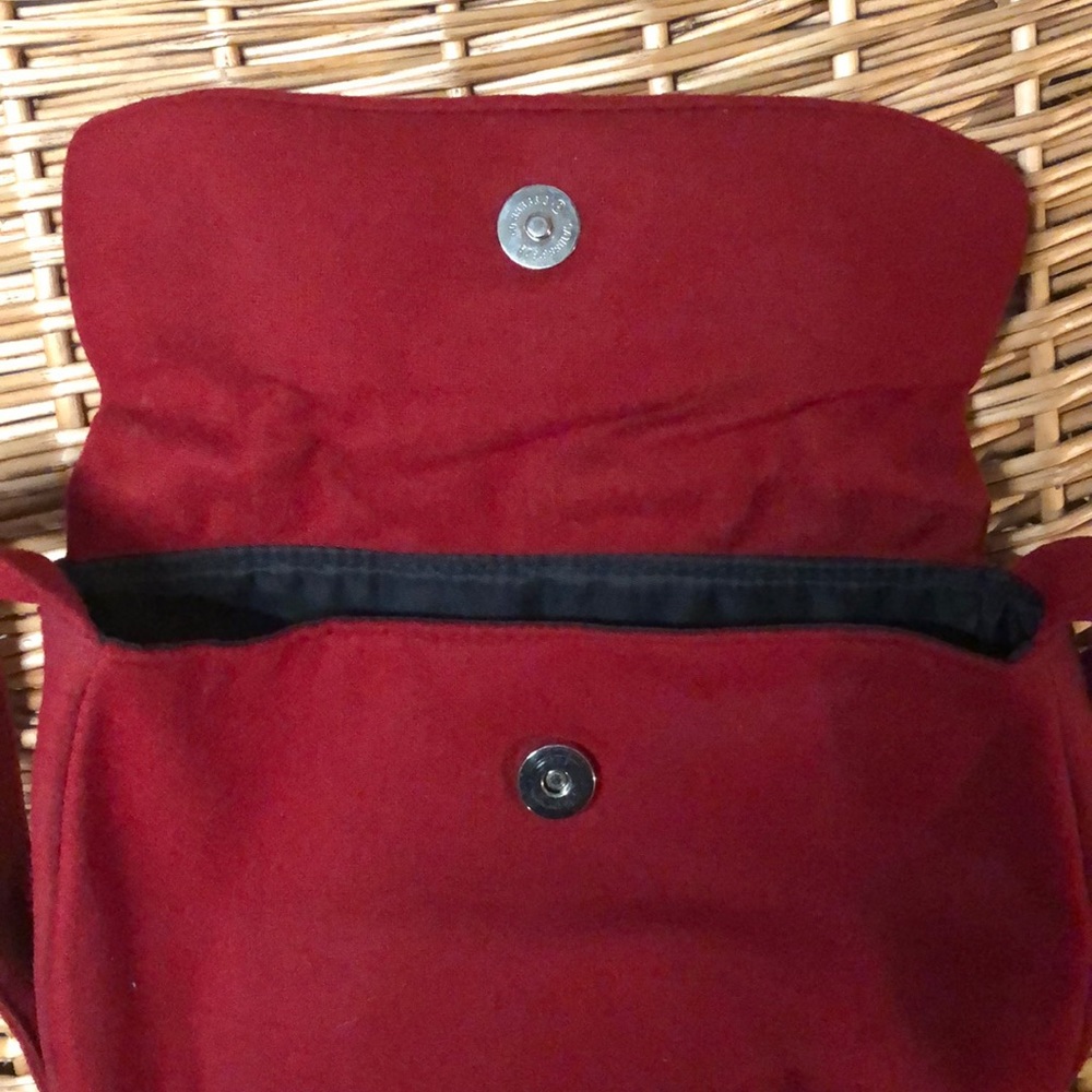 Winter/ Fall Red Wool Bag - image 2